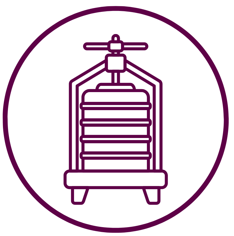 Icono de cosecha mecánica