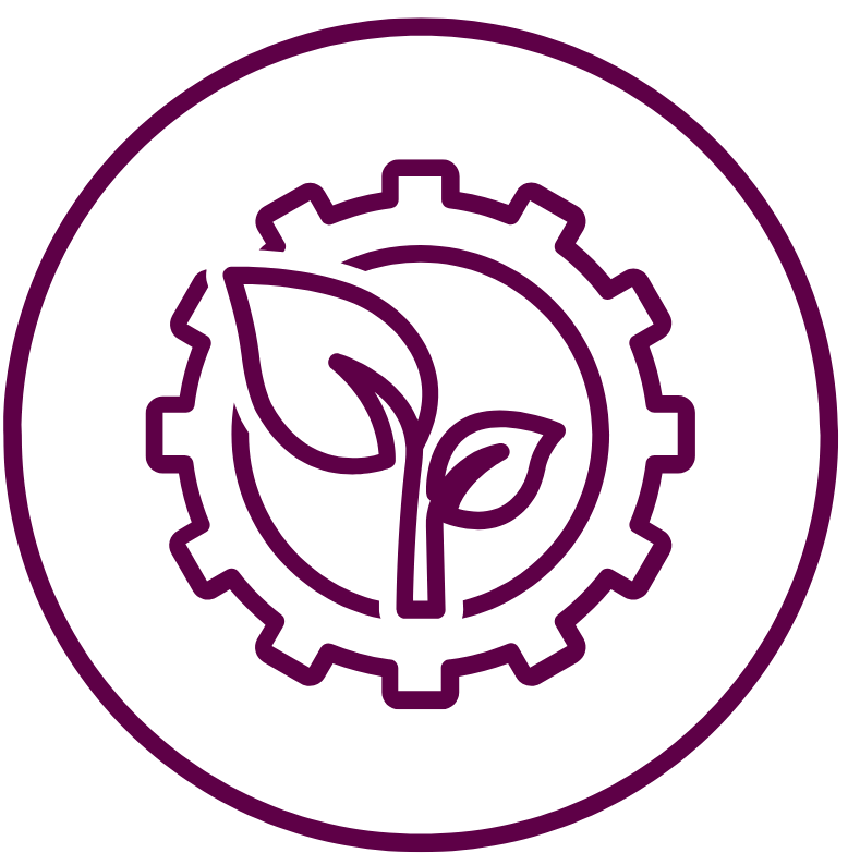 Icono de cosecha mecánica